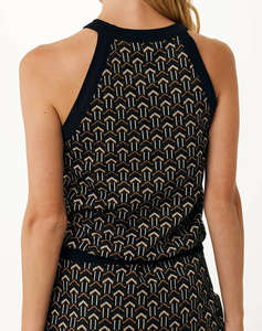 MEXX Jacquard geo tanktop