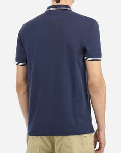 LA MARTINA BLOUSE POLO ΚΜ MAN POLO SEMI PIQUET STRETCH