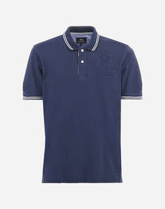 LA MARTINA BLOUSE POLO ΚΜ MAN POLO SEMI PIQUET STRETCH