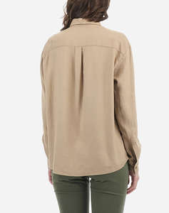 LA MARTINA РИЗА ΜΜ WOMAN SHIRT L/S VISCOSE LINEN