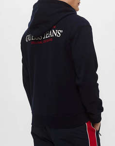 GUESS JEANS GJ ZIP HOOD REG AM TRAD SWEAT MENS SWEATSHIRT