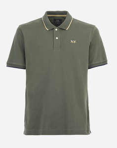 LA MARTINA BLOUSE POLO ΚΜ MAN POLO S/S PIQUET STRETCH
