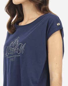 LA MARTINA BLOUSE T-SHIRT ΚΜ WOMAN T-SHIRT S/S 40/1 COTTON