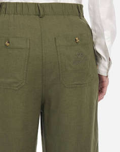 LA MARTINA ПАНТАЛОНИ WOMAN PANT VISCOSE LINEN