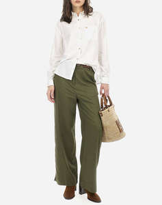 LA MARTINA ПАНТАЛОНИ WOMAN PANT VISCOSE LINEN