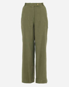 LA MARTINA ПАНТАЛОНИ WOMAN PANT VISCOSE LINEN