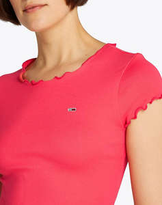 TOMMY JEANS TJW SH SLIM BABYLOCK TEE EXT