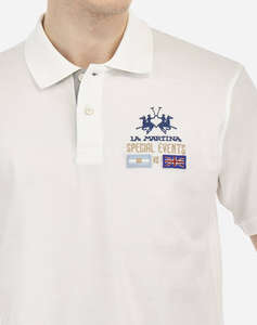 LA MARTINA BLOUSE POLO ΚΜ MAN S/S POLO 30/1 COTTON PIQUE