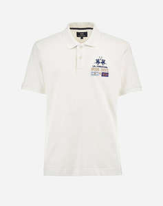 LA MARTINA BLOUSE POLO ΚΜ MAN S/S POLO 30/1 COTTON PIQUE