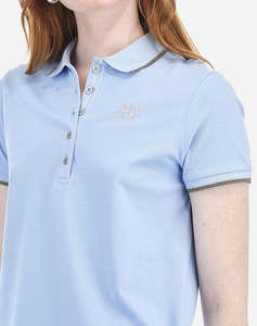 LA MARTINA ТЕНИСКА POLO KM WOMAN POLO S/S PIQUET STRETCH