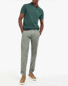 BARBOUR TARTAN PIQUE POLO SHIRT