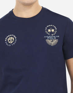 LA MARTINA ТЕНИСКА T-SHIRT KM MAN T-SHIRT JERSEY