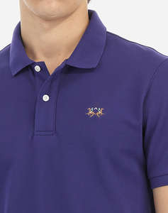 LA MARTINA ТЕНИСКА POLO KM MAN S/S POLO PIQUET STRETCH