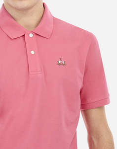 LA MARTINA ТЕНИСКА POLO KM MAN S/S POLO PIQUET STRETCH