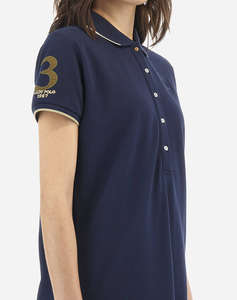 LA MARTINA РОКЛЯ WOMAN POLO DRESS S/S PIQUET ST