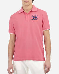 LA MARTINA ТЕНИСКА POLO KM MAN S/S POLO PIQUET STRETCH