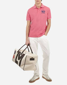 LA MARTINA ТЕНИСКА POLO KM MAN S/S POLO PIQUET STRETCH