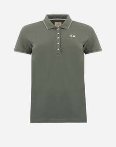 LA MARTINA ТЕНИСКА POLO KM WOMAN POLO S/S PIQUET STRETCH