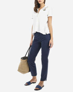 LA MARTINA ПАНТАЛОНИ WOMAN TROUSERS COTTON TWILL