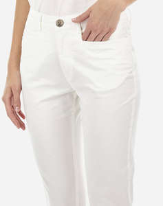 LA MARTINA ПАНТАЛОНИ WOMAN TROUSERS COTTON TWILL