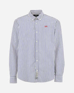 LA MARTINA РИЗА ΜΜ MAN SHIRT STRIPED POPELINE