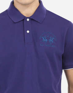 LA MARTINA ТЕНИСКА POLO KM MAN S/S POLO PIQUET STRETCH