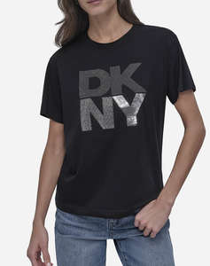 DKNY DJ5T1433 LOGO ТЕНИСКА DKNY