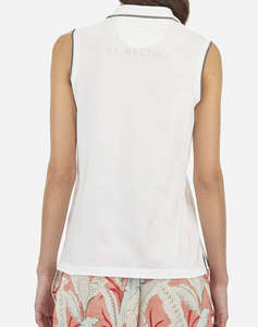LA MARTINA ТЕНИСКА POLOXM WOMAN SLEEVELESS POLO PIQUET S