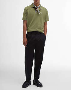 BARBOUR TARTAN PIQUE POLO SHIRT