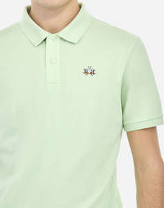 LA MARTINA ТЕНИСКА POLO KM MAN S/S POLO PIQUET STRETCH