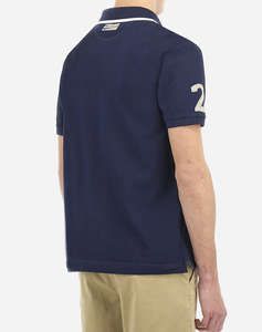 LA MARTINA ТЕНИСКА POLO KM MAN POLO SEMI 30/1 COTTON PIQU
