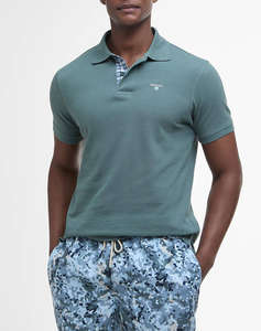 BARBOUR TARTAN PIQUE POLO SHIRT