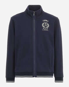 LA MARTINA ЖИЛЕТКА ΜΜ MAN FULL ZIP SWEATSHIRT PIQUET