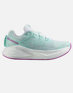 SALOMON RUNNING - AERO AERO GLIDE 3 W BAY / WHITE / WILLOWHERB WOMENS SHOE