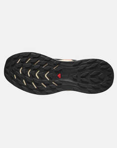 SALOMON TRAIL RUNNING - ULTRA ULTRA FLOW W BLACK / TENDER PEACH / FUSION CORAL WOMENS SHOE