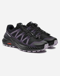 SALOMON TRAIL RUNNING - CROSS SPEEDCROSS PEAK W BLACK / NIGHTSHADE / ORCHID PETAL WOMENS SHOE