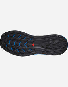 SALOMON TRAIL RUNNING - ULTRA ULTRA FLOW LUNAR ROCK / FRENCH BLUE / BLACK MENS SHOE