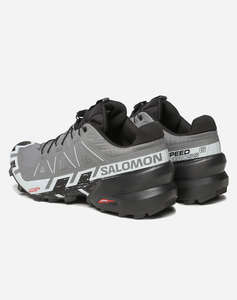 SALOMON TRAIL RUNNING - CROSS SPEEDCROSS 6 QUIET SHADE / BLACK / PEARL BLUE MENS SHOE