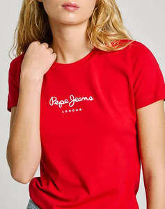 PEPE JEANS DROP 0 NEW VIRGINIA SS N ДАМСКА ТЕНИСКА