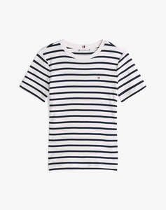 TOMMY HILFIGER NEW SLIM CODY C-NK SS