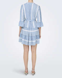 ONLY ONLATHENA LIFE 3/4 SHORT DRESS WVN NOOS