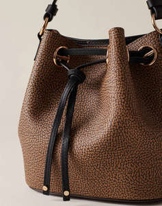 BORBONESE BUCKET BAG (Размери: 20 х 21 х 13см)