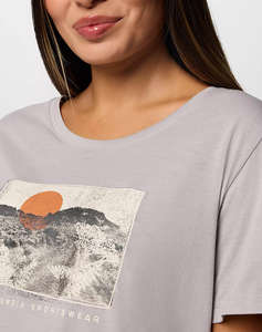 COLUMBIA ДАМСКА ТЕНИСКА Ruby Springs™ Graphic Scoop Neck SS