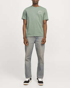 JACK&JONES JJVERNER TEE SS CREW NECK LN
