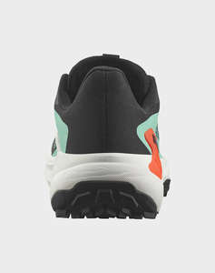 SALOMON TRAIL RUNNING - GENESIS GENESIS BLACK / ELECTRIC GREEN / CHERRY TOMATO MENS SHOE