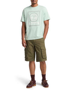 TIMBERLAND Front Seasonal Stack Logo Tee
