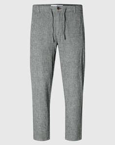 SELECTED SLH172-SLIMTAPE BRODY LINEN PANT NOOS