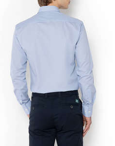 THE BOSTONIANS РИЗА CHARLES POPLIN SLIM FIT