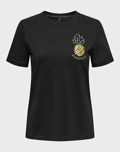 ONLY ONLKITA LIFE REG S/S PINEAPPLE TOP JRS