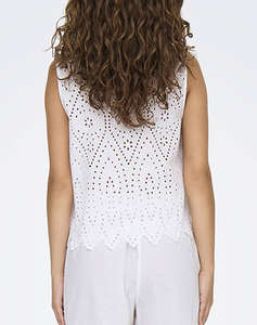 ONLY ONLTULUM SL EMB TOP WVN
